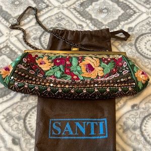 Santi evening vintage back